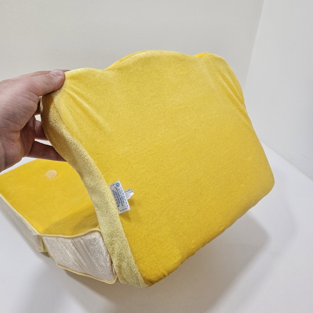 Yellow Build A Bear Bed Chair Futon Folds Out Plush - Picture 15 of 16